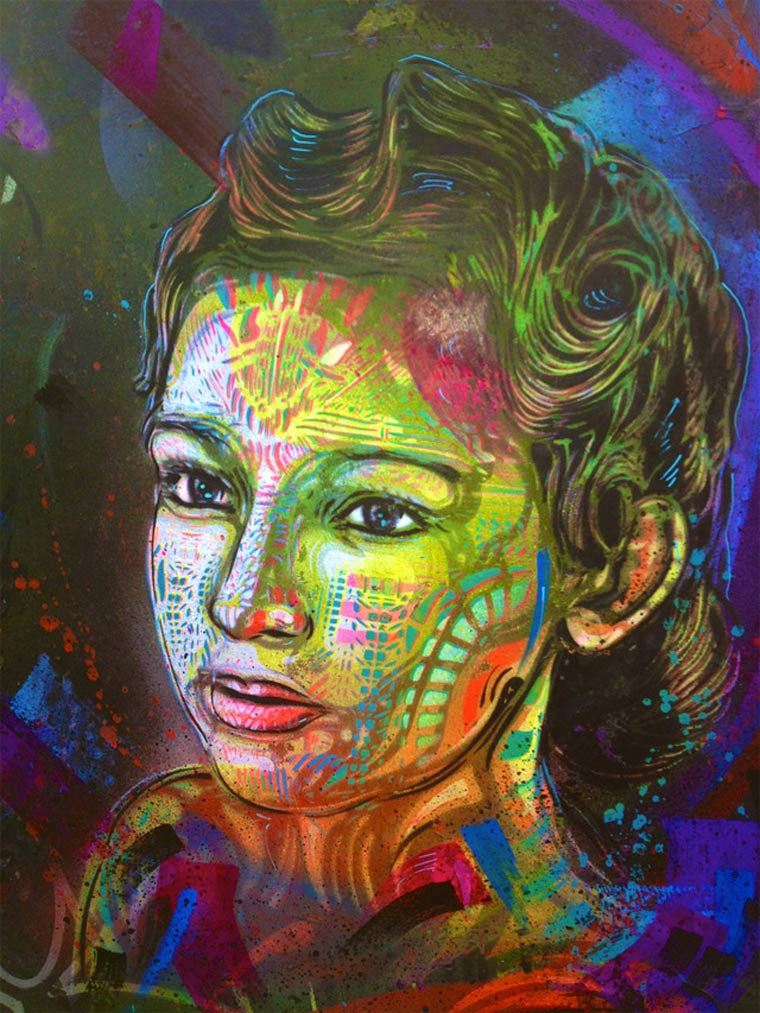 Neue Murals von Street Artist C215 C215_2_08 