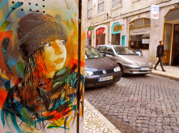 Neue Murals von Street Artist C215 C215_2_12 