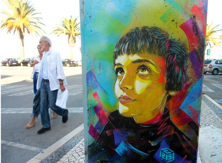 Neue Murals von Street Artist C215 C215_2_14 