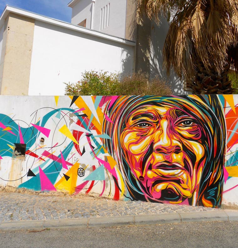 Neue Murals von Street Artist C215 C215_2_15 