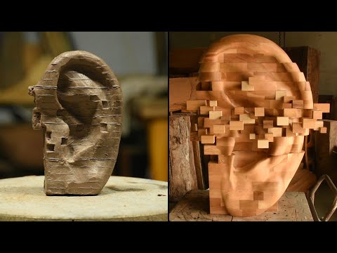 Pixel-Skulpturen aus Holz von Han Hsu-Tung lyteCache.php?origThumbUrl=https%3A%2F%2Fi.ytimg.com%2Fvi%2F-otNwy1UnVY%2F0 