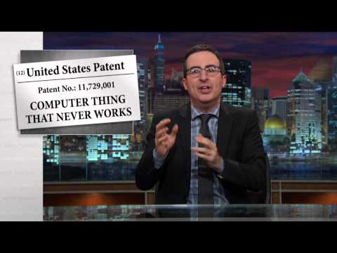 Last Week Tonight: Patents lyteCache.php?origThumbUrl=https%3A%2F%2Fi.ytimg.com%2Fvi%2F3bxcc3SM_KA%2F0 