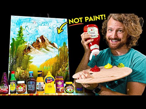 Bob-Ross-Bild mit Ketchup & Soßen statt Farben malen lyteCache.php?origThumbUrl=https%3A%2F%2Fi.ytimg.com%2Fvi%2FL6h_5hGu-UY%2F0 