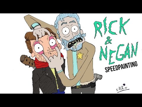 "Rick and Negan" Speedpainting lyteCache.php?origThumbUrl=https%3A%2F%2Fi.ytimg.com%2Fvi%2FOIDE32rtPJk%2F0 