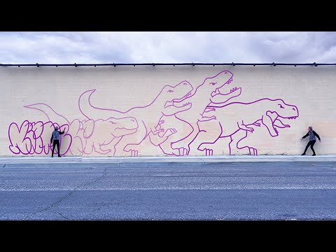 Auf Wand gesprühte Dinosaurier-Animation lyteCache.php?origThumbUrl=https%3A%2F%2Fi.ytimg.com%2Fvi%2FSdTcCuxSAyo%2F0 