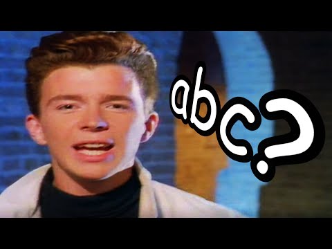 "Never Gonna Give You Up" in alphabetischer Reihenfolge gesungen lyteCache.php?origThumbUrl=https%3A%2F%2Fi.ytimg.com%2Fvi%2FSvj1bZz2mXw%2F0 