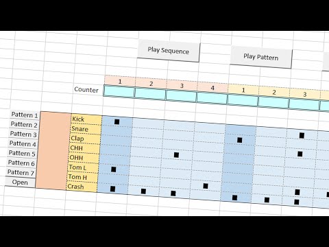 Funktionierende Drum Machine in Excel gebaut lyteCache.php?origThumbUrl=https%3A%2F%2Fi.ytimg.com%2Fvi%2FTo2JIXGoYzA%2F0 