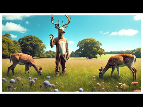 Im Spiel "Oh Deer" muss man so tun, als wäre man ein Reh oder als Jäger Fakes erwischen lyteCache.php?origThumbUrl=https%3A%2F%2Fi.ytimg.com%2Fvi%2FYywC0O_bKuA%2F0 