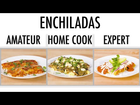 Köche unterschiedlicher Fähigkeitsstufen machen Enchiladas lyteCache.php?origThumbUrl=https%3A%2F%2Fi.ytimg.com%2Fvi%2Fb1fzVTrblmw%2F0 