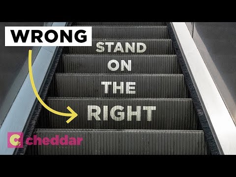 Macht die Rolltreppen-Regel "rechts stehen, links gehen" überhaupt Sinn? lyteCache.php?origThumbUrl=https%3A%2F%2Fi.ytimg.com%2Fvi%2FvbsoO2c7gCM%2F0 