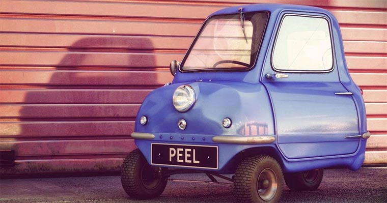 Peel P50: Kleinstes Auto der Welt versteigert
