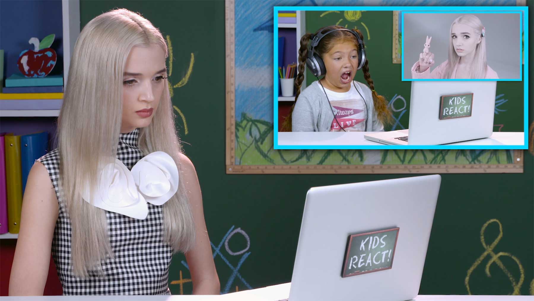 Poppy reagiert auf ihr Reaktionsvideo