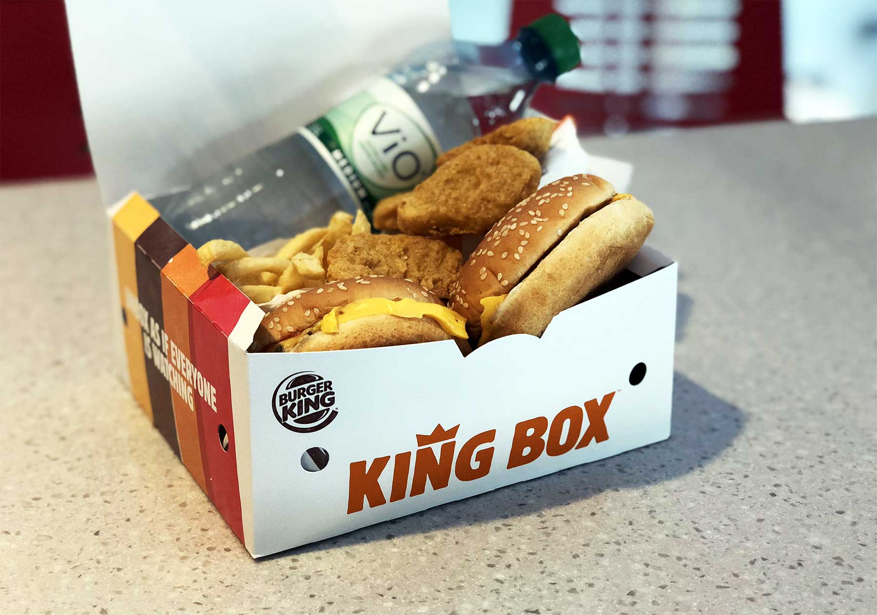 Neu Und Getestet Die King Box Von Burger King