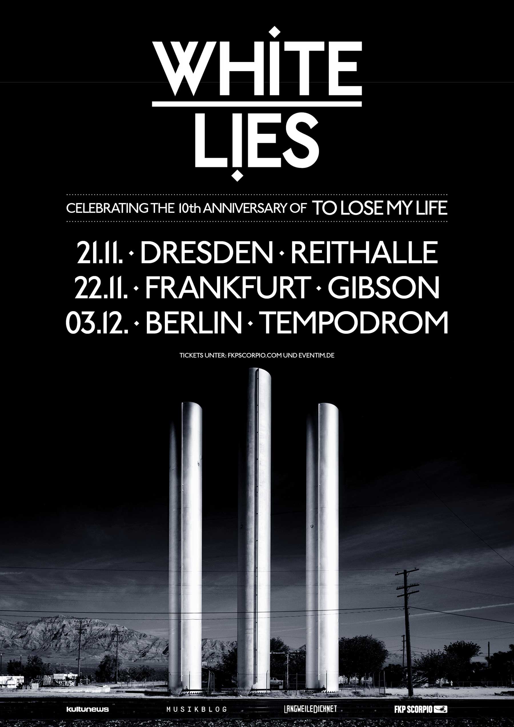 white lies tour deutschland