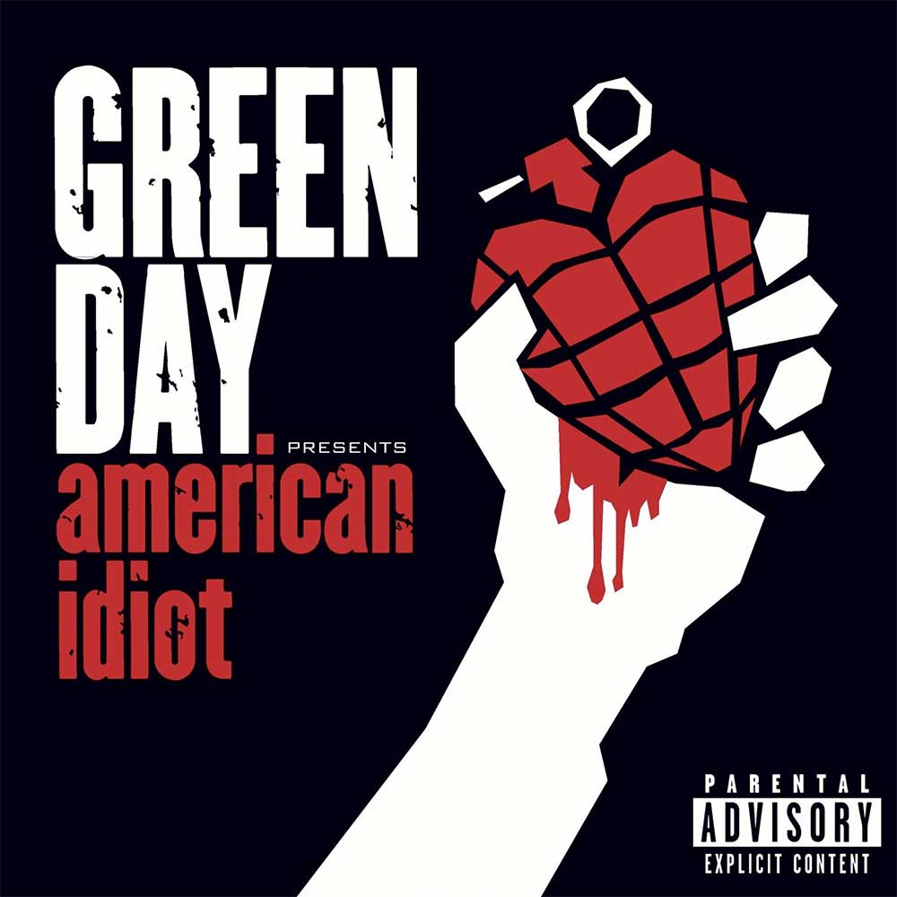 Albumcover mit jeweils exakt einer Veränderung drin 09_Green-Day_American-Idiot_ORIGINAL 