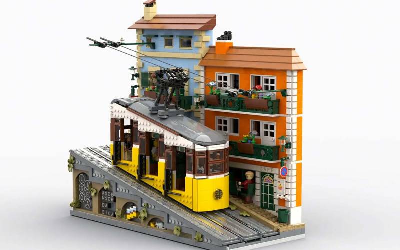 Lissabons Straßenbahn als LEGO-Set