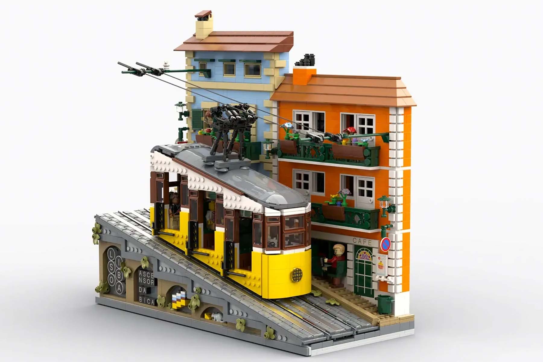 Lissabons Straßenbahn als LEGO-Set