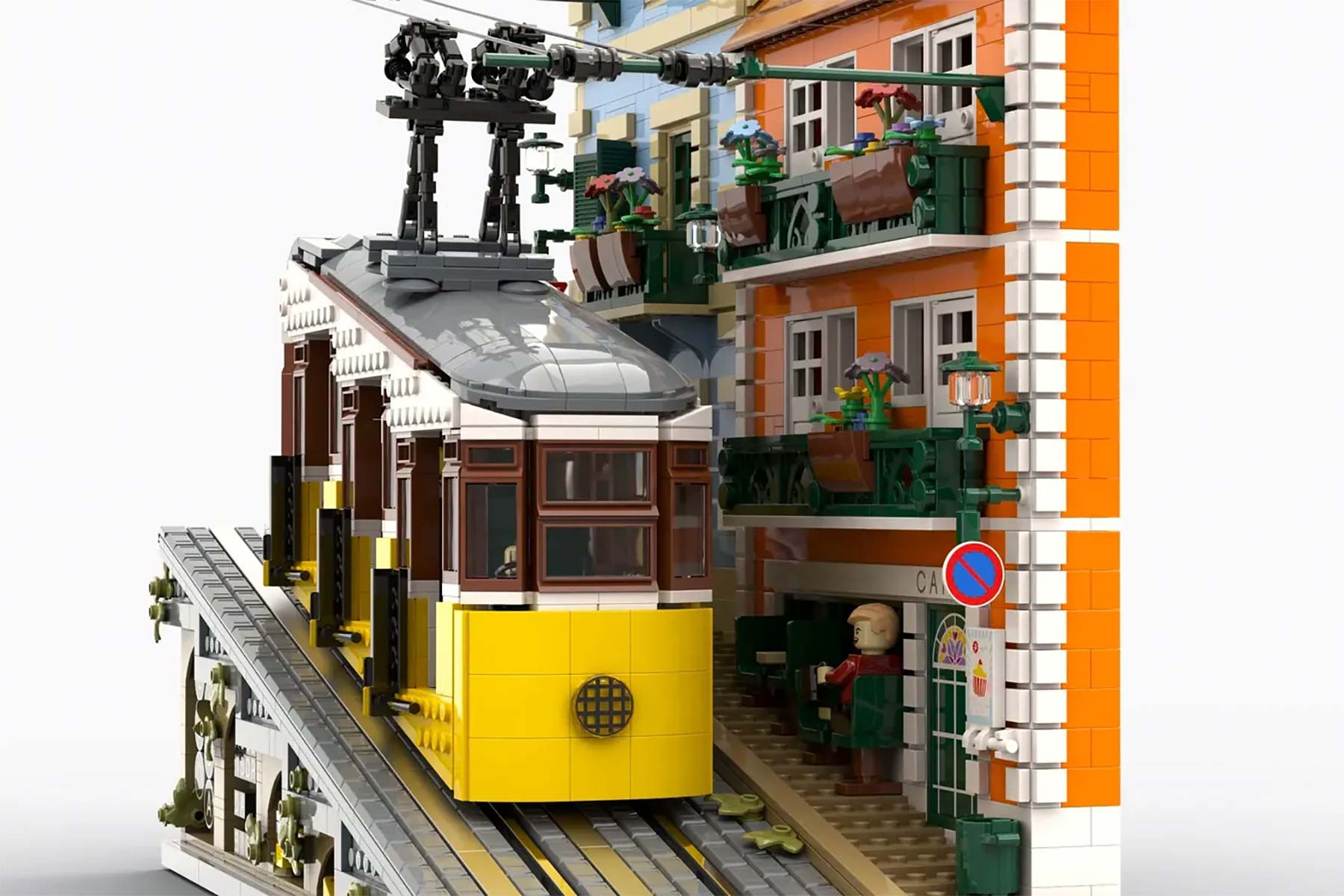 Lissabons Straßenbahn als LEGO-Set LEGO-Set-bergbahn-lissabon-03 