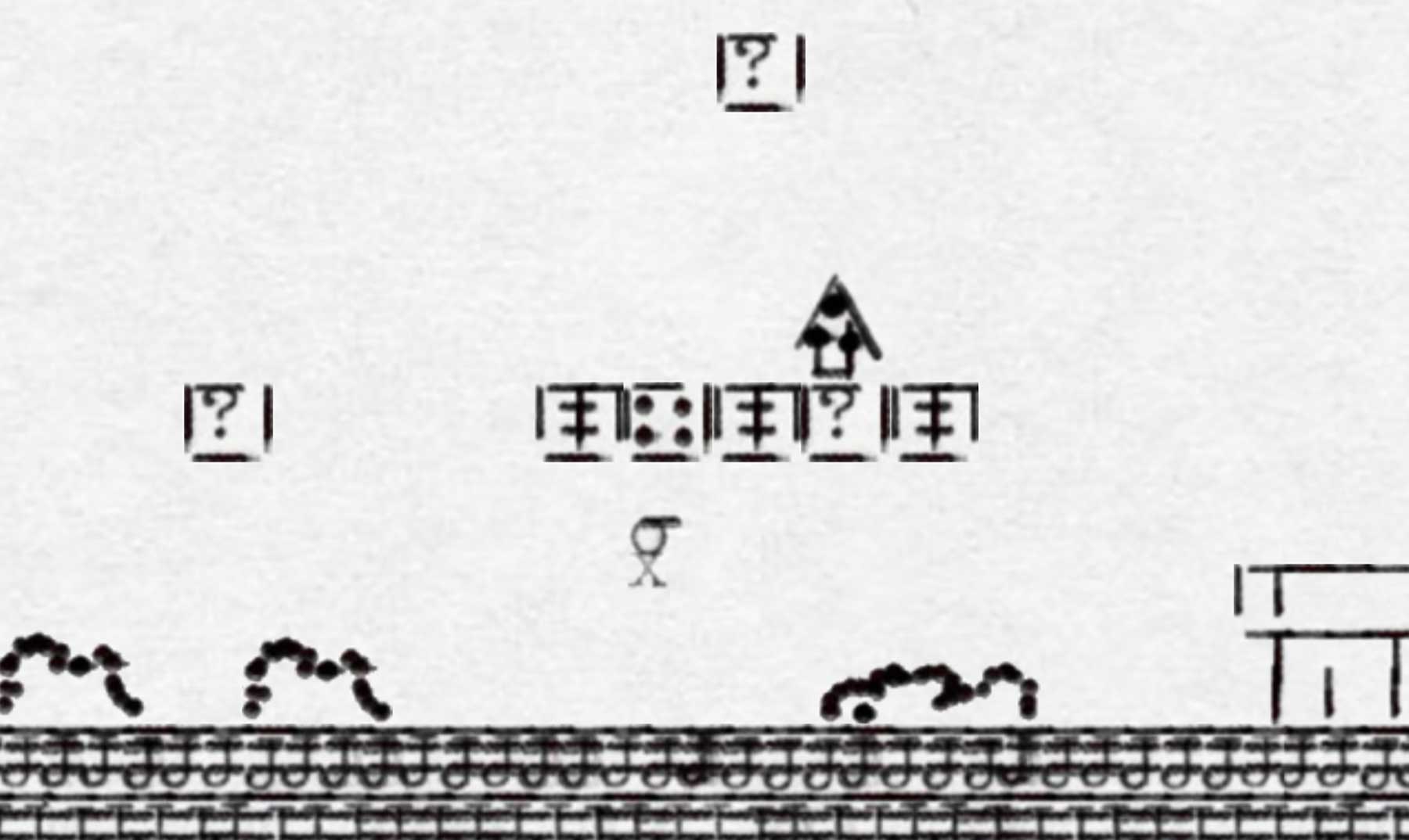 „Super Mario Bros.“ im Schreibmaschinen-Stil spielen