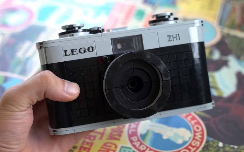 Analoge 35mm-Kamera aus LEGO (ZH-1)