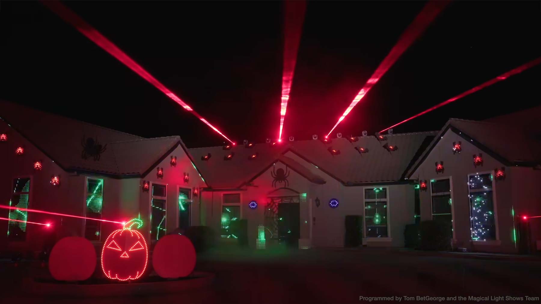 Krasse 2024 Halloween-Lichtshow